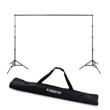 Fosoto 2.6*3m Photo Studio Background Frame photography Photo Folding Tripod Stand Backdrops Frames With Bag For Photo Shoot 2024 - buy cheap