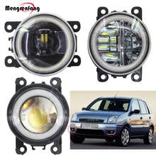 2 x Car Fog Lamp LED Halo Ring Angel Eye Daytime Running Light 4000LM 12V For Ford Fusion Estate JU  2002-2008 2024 - buy cheap