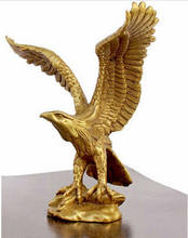 ---320+++China Bronze Brass Statue EAGLE/Hawk Figure figurine 2024 - buy cheap