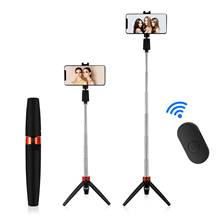 Palo de Selfie ajustable Y9 con Bluetooth 4,0, soporte para teléfono, trípode para transmisión en vivo, YouTube 2024 - compra barato