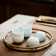 Taza de Kung Fu de estilo japonés, taza creativa de cerámica, celadón sombra verde, Pu'er taza de té, taza individual de cerámica 2024 - compra barato