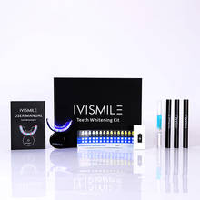 IVISMILE Dental Teeth Whitening Kit With 32 Led Light Machine Desensitizing Gel Pen Bleach Tooth Whitener 35% Carbamide Peroxide 2024 - buy cheap
