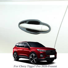 8pcs Car Styling Door Bowl Cover For Chery Tiggo 7 Pro 2020-Present Decorate Sequin Trim Protector External Auto Accessory 2024 - buy cheap