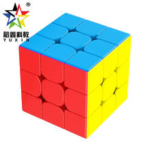 Envío rápido Yuxin cubo mágico pequeño 3x3 cubo Velocidad Profesional rompecabezas puzzle cubo magico profissional cubo mágico juguetes educativos para niños magia neocube Yuxin Little Magic cube 3x3 cube game gear 2024 - compra barato