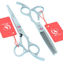 Meisha tesouras de cabelo de 6 polegadas, para barbeiro, para salão profissional, para desbaste, ferramentas para cabeleireiro a0146a 2024 - compre barato