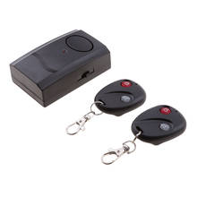 Security Wireless Dual Remote Control Alarm Lock Bike Vibration Anti Theft 2024 - buy cheap