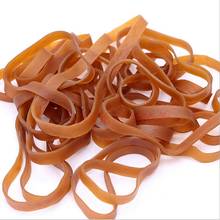 20pcs Outdoor Multi-functional Binding Wide Version Strong Tactical Rubber Band 2024 - buy cheap