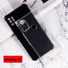 Transparent Phone Case for Umidigi A7 etui Dirt-resistant Soft Silicone Case Back Cover for UMI Umidigi A7 A 7 Capa Coque Fundas 2024 - buy cheap