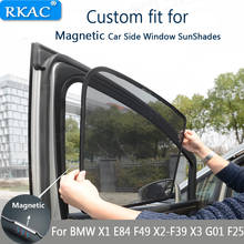 Magnetic Car Sun Shade UV Protection Car Curtain Car Side Windows Sun Visor Shield Sunshade For Volkswagen TIGUAN Touareg TOURAN 2024 - buy cheap
