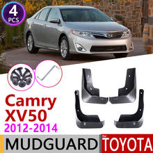 4 PCS Front Rear Car Mudflap for Toyota Camry XV50 50 2012 2013 2014 Fender Mud Flaps Guard Splash Flap Mudguards Accessories 2024 - buy cheap