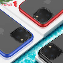 X-level-funda parachoques para iPhone 13, 12, 11 Pro, X, XR, XS, MAX, mate, TPU + PC, 7, 8 Plus 2024 - compra barato