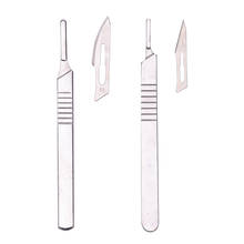 11# 23# Carbon Steel Surgical Scalpel Blades Handle Scalpel DIY Cutting Tool Electrical Repair Animal Surgical Knife 2024 - buy cheap