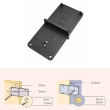 OOTDTY Plastic Hinge Hole Drilling Guide Locator Opener Template Door Cabinets Woodworking Tool 63HF 2024 - buy cheap