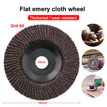 5Pcs 4 inch 60 Grit Flap Disc Sanding Grinding Wheel Hundred Blades Wheel Angle Grinder Sanding Tool 2024 - buy cheap
