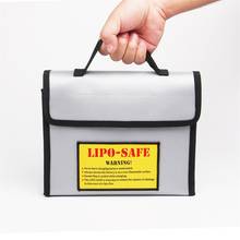 Защитная LiPo батарея Взрывозащищенная огнеупорная защитная сумка 215x165x45 мм Высокое качество Lipo батарея RC запчасти RC аксессуары 2024 - купить недорого