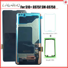 Suoer-pantalla LCD AMOLED para móvil, montaje de digitalizador táctil para Samsung Galaxy S10 Plus S10 + SM-G9750 G975F 2024 - compra barato