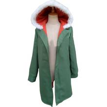 Chaqueta con capucha de Anime, disfraz de Noragami Yukine, verde oliva, 2020 2024 - compra barato