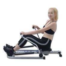 HW-201 Metal Folding Rowing Machine Single Track Foldable Seated Row Machine Water Resistance Hydraulic Indoor Fitness Equipment 2024 - buy cheap