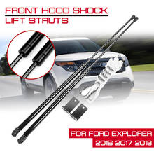 Para ford explorer 2016 2017 2018 frente capa do motor capô choque elevador struts barra apoio braço gás hidráulico 2024 - compre barato