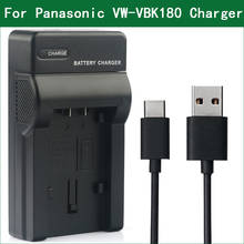 LANFULANG VW-VBK180, VW-VBK360, зарядное устройство для аккумулятора для Panasonic HC-V707 HDC-HS60 HDC-TMX1 SDR-H85 2024 - купить недорого