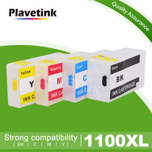 Чернильный картридж Plavetink PGI1100XL для принтера Canon PGI-1100 XL дозаправочные картриджи для принтеров MAXIFY MB2010 MB2110 MB2710 2024 - купить недорого
