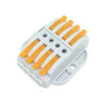 Mini Fast Quick Eletrical Wire Connector 2/3/4/5/6/8/10/12 Pin Universal Docking Fast Wiring Conductors Push-in Terminal Block 2024 - buy cheap