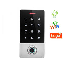 Sistema de Control de Acceso de puerta independiente, tarjeta RFID, biométrico, IP68, WIFI, TUYA APP, Añadir usuario 2024 - compra barato