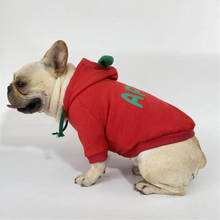 Roupas de buldogue francês, roupas de inverno para pug, capuz, cão de estimação, casaco para cachorro, poodle, schnázer, fantasia, roupa para animais de estimação, dropshipping 2024 - compre barato