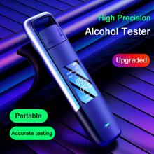 Probador portátil de Alcohol sin contacto, Analizador de aliento de Alcohol, pantalla Digital, recargable por USB, alta precisión 2024 - compra barato