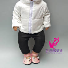 clothes for 18 inch  doll down jacket clothes for 18" new born baby doll oufits doll accessory baby girl gifts 2024 - buy cheap