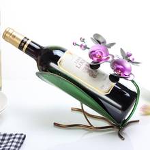 European creative wine rack decoration modern minimalist personality wine rack wine cabinet decoration ornaments 2024 - buy cheap