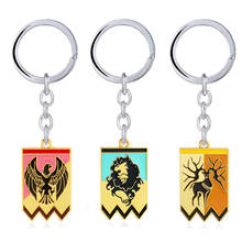 Game Fire Emblem Keychain Lion Metal Pendant Keyrings Car Key Chains Chaveiro Jewelry Gifts Men Women 2024 - buy cheap