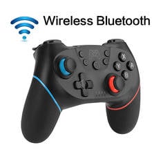 Controle sem fio para nintendo switch pro, compatível com bluetooth, joystick de console, com alça de 6 eixos 2024 - compre barato