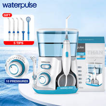 Waterpulse V300 Oral Irrigator Water Dental Flosser With 5 Jet tips 800ml 10 Mode Teeth Cleaning Oral Hygiene Travel Water Floss 2024 - buy cheap