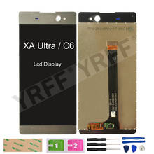 For Sony Xperia XA Ultra LCD Display Touch Screen For Sony Xperia C6 LCD Screen Digitizer Sensor Panel 2024 - buy cheap