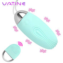 VATINE 10 Frequency Clitoris Stimulate Sex Toys For Women G-spot Vibrators Jump Egg Vibrator Wireless Remote Control 2024 - buy cheap