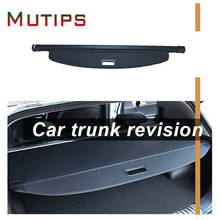 Mutips 1Set Car Rear Trunk Cargo Cover For Ford EcoSport 2012 2013 2014 2015 2016 Black Security Shield Shade Auto accessories 2024 - buy cheap