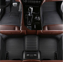 Хорошее качество! Специальные автомобильные коврики на заказ для Audi Q7 5 мест 2019-2015 водонепроницаемые Нескользящие ковры для Q7 2017, бесплатная доставка 2024 - купить недорого