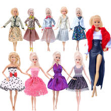 Barbiees Clothes ,Long Sleeve Skirt,Dress,Jacket+Random 20 PairS Shoes Party Outfit For Barbiees Doll,Our Generation Girls Toys 2024 - buy cheap