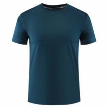 Camisa homme gymtraining camisas camisas de ajuste seco t-shirts em execução magro ajuste topos camisetas esporte masculino fitness gym t camisas do músculo t 2019 2024 - compre barato