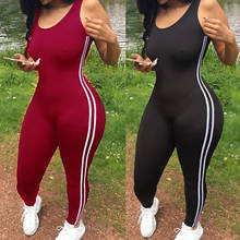 Esporte feminino yoga ginásio macacão atlético terno de fitness workout macacão bodysuits correndo leggings de fitness calças casuais clubwear 2024 - compre barato