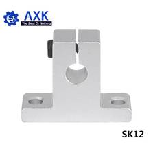 Hot sale 1pc SK12 12mm linear bearing rail shaft support XYZ Table CNC Router SH12A 2024 - buy cheap