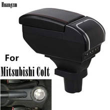 For Mitsubishi Colt Armrest box central Store content box with cup holder ashtray with 9USB interface 2024 - buy cheap