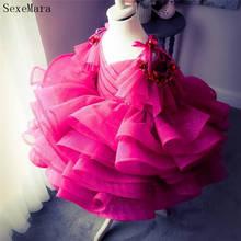Baby Girls Dresses for Birthday Tulle Princess Lace Backless Holy First Birthday Gowns Party Pageant Dress For Girls 2024 - buy cheap