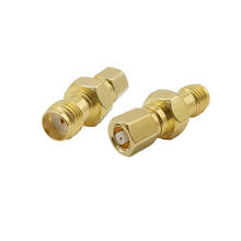 SMA Jack to SMC Jack RF connector SMA female connector to SMC female adapter straight 2024 - buy cheap
