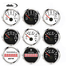 2" 52mm Car Boost Gauge Bar Psi Water temp Oil temp Oil Press Fuel Gauge Hourmeter Voltage Voltmeter Tachometer 12V Hour Meter 2024 - buy cheap