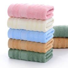 Super Soft Bamboo Fiber Towel  35*75cm Solid Home Guest Face Hand Bath Towels Bathroom Absorbent Rapid Drying Hair Towel No Fade 2024 - buy cheap