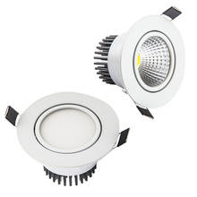 Super Bright Recessed LED Downlight COB 3W 5W 7W 10W 12W 15W LED Spot Lght LED Decoration Ceiling Lamp AC 110V 220V 2024 - buy cheap