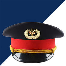 Big Brimmed Security Hats Etiquette Cap For A Guard Honour TV Flim Band Show Hallowmas Cosplay 2024 - buy cheap