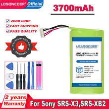 LOSONCOER ST-01 ST-02 3700mAh Battery For Sony SRS-X3,SRS-XB2, SRS-XB20 Battery 2024 - buy cheap